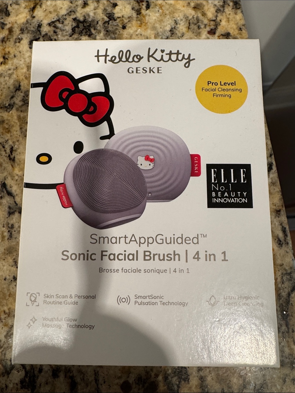 Hello Kitty Sonic Facial Brush — Purple SmartAppGuided 4-in-1